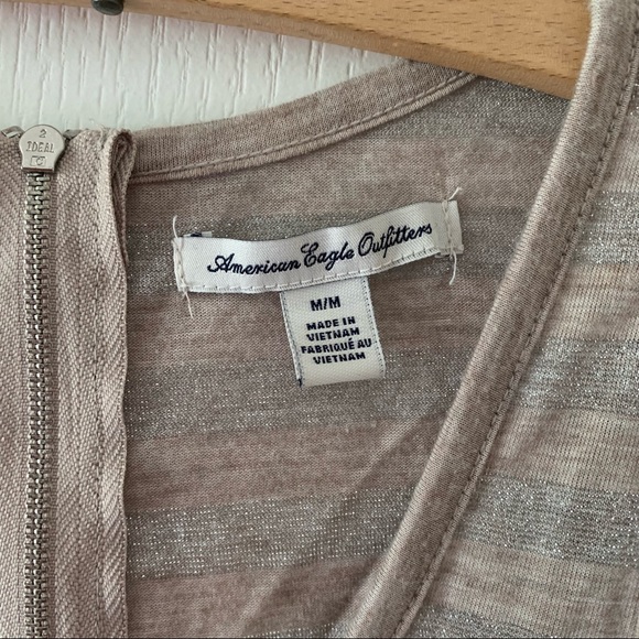 American eagle tan and silver tank - Picture 4 of 5